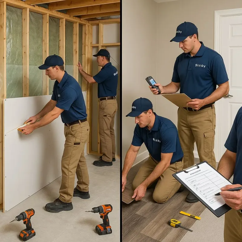 Repairs and Reconstruction process in Depoe Bay, OR