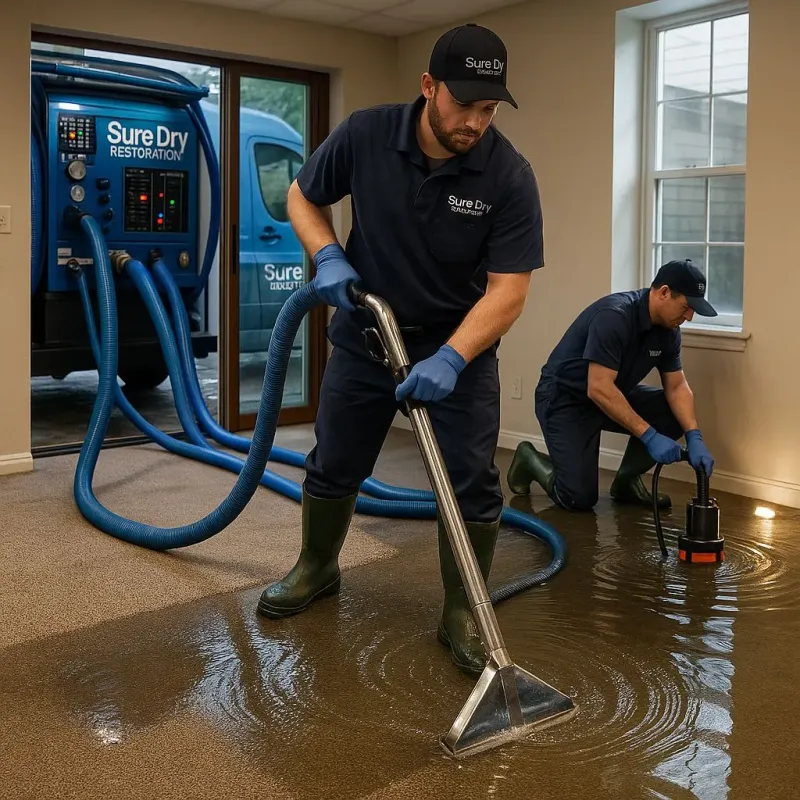Water Extraction and Removal process in Depoe Bay, OR